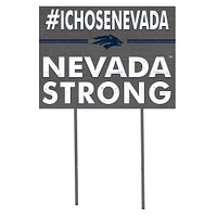 Nevada Wolf Pack 18'' x 24'' I Chose Lawn Sign