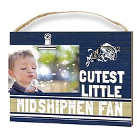 Navy Midshipmen 8'' x 10'' Cutest Little Team Logo Clip Photo Frame