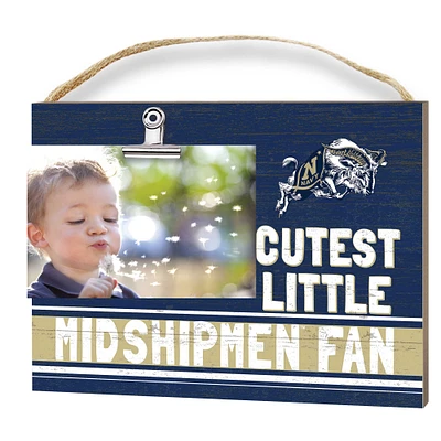 Navy Midshipmen 8'' x 10'' Cutest Little Team Logo Clip Photo Frame