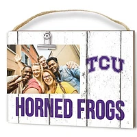 TCU Horned Frogs 8'' x 10'' Weathered Clip It Frame