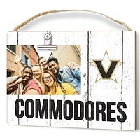 Vanderbilt Commodores 8'' x 10'' Weathered Clip It Frame
