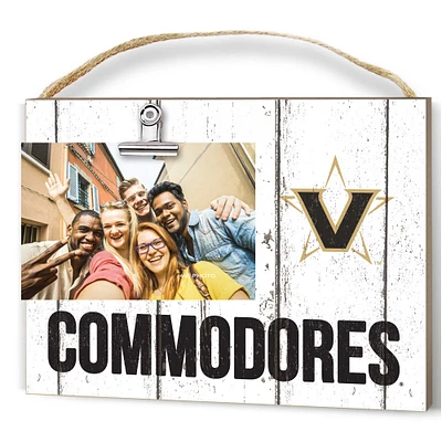 Vanderbilt Commodores 8'' x 10'' Weathered Clip It Frame