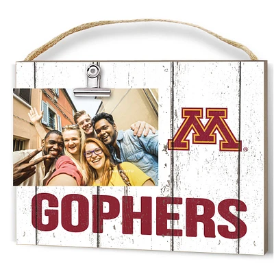 Minnesota Golden Gophers 8'' x 10'' Weathered Clip It Frame