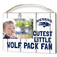 Nevada Wolf Pack 8'' x 10'' Cutest Little Weathered Logo Clip Photo Frame