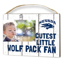 Nevada Wolf Pack 8'' x 10'' Cutest Little Weathered Logo Clip Photo Frame