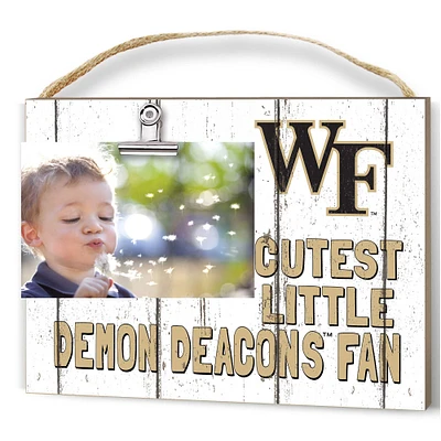 Wake Forest Demon Deacons 8'' x 10'' Cutest Little Weathered Logo Clip Photo Frame