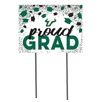 South Florida Bulls 18'' x 24'' Grad Yard Sign