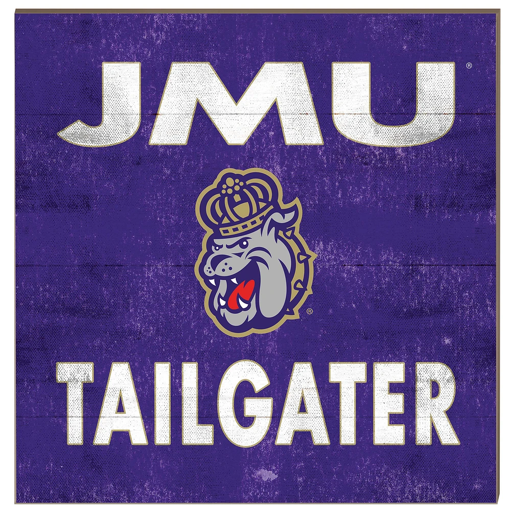 James Madison Dukes 10'' x 10'' Tailgater Sign