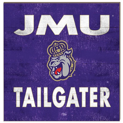 James Madison Dukes 10'' x 10'' Tailgater Sign