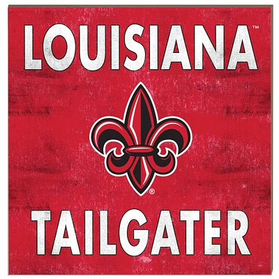 Louisiana Ragin' Cajuns 10'' x 10'' Tailgater Sign