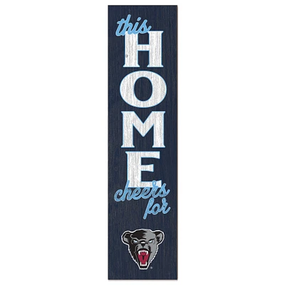 Maine Black Bears 12'' x 48'' This Home Leaning Sign
