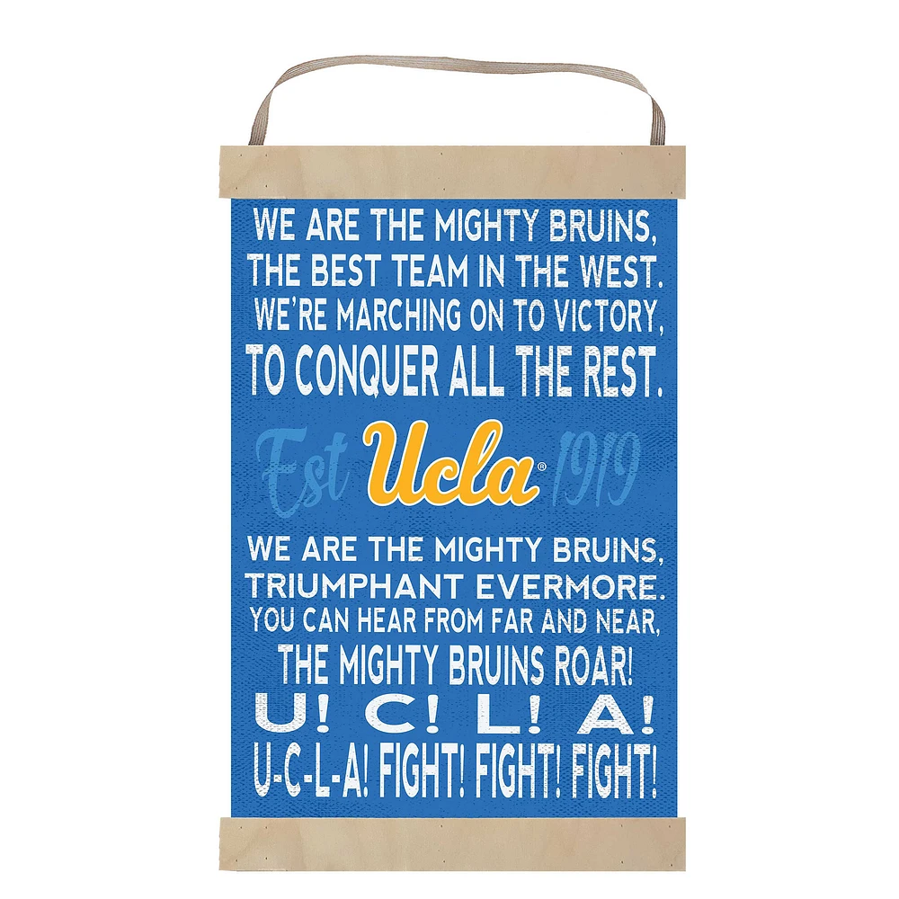 UCLA Bruins 12'' x 20'' Fight Song Banner Sign