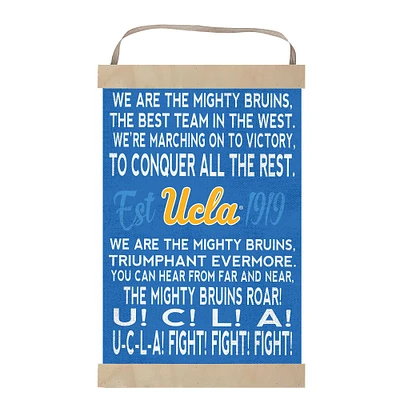 UCLA Bruins 12'' x 20'' Fight Song Banner Sign