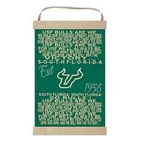 South Florida Bulls 12'' x 20'' Fight Song Banner Sign