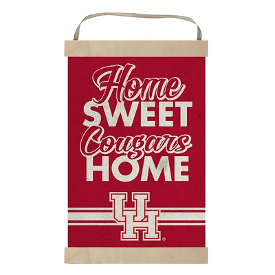 Houston Cougars Home Sweet Home Banner Sign