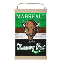 Marshall Thundering Herd Retro Logo Banner Sign