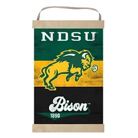 NDSU Bison Retro Logo Banner Sign