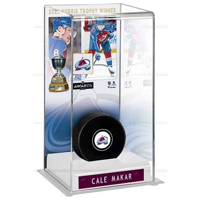 Cale Makar Colorado Avalanche 2022 Norris Trophy Winner Tall Hockey Display Case
