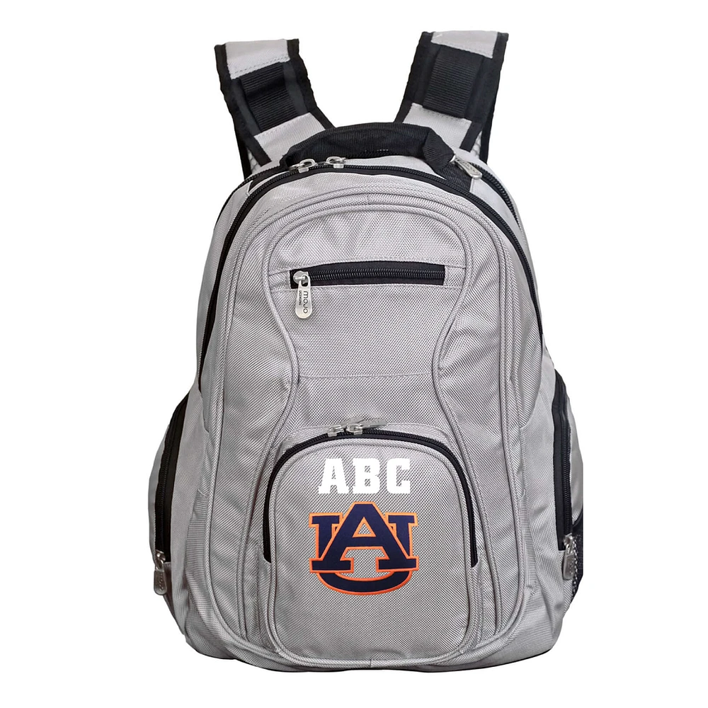 MOJO Gray Auburn Tigers Personalized Premium Laptop Backpack
