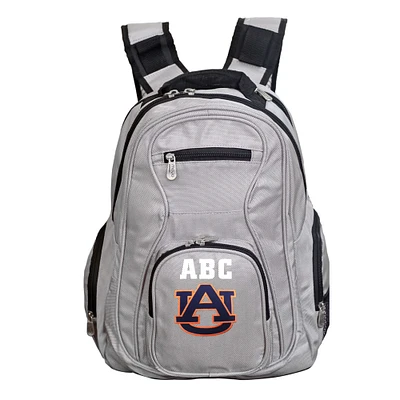 MOJO Gray Auburn Tigers Personalized Premium Laptop Backpack
