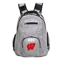 MOJO Wisconsin Badgers Personalized Premium Laptop Backpack