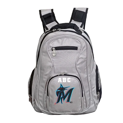 MOJO Miami Marlins Personalized Premium Laptop Backpack