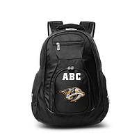 MOJO Black Nashville Predators Personalized Premium Laptop Backpack