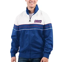 Men's Starter Royal New York Giants Legacy Collection Full-Zip Jacket