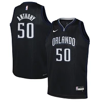 Youth Nike Cole Anthony Black Orlando Magic 2022/23 Swingman Jersey - City Edition