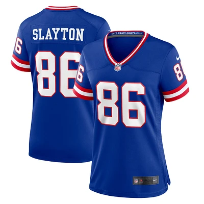 Women's Nike Darius Slayton Royal New York Giants Classic Player Game Jersey