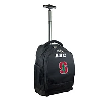MOJO Stanford Cardinal 19'' Personalized Premium Wheeled Backpack