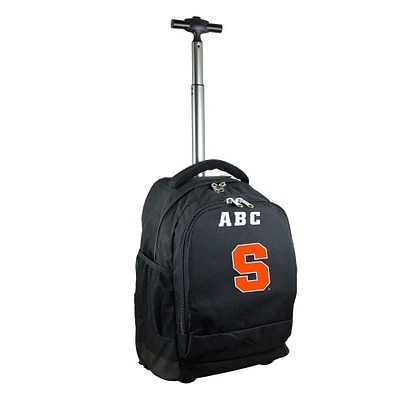 MOJO Syracuse Orange 19'' Personalized Premium Wheeled Backpack