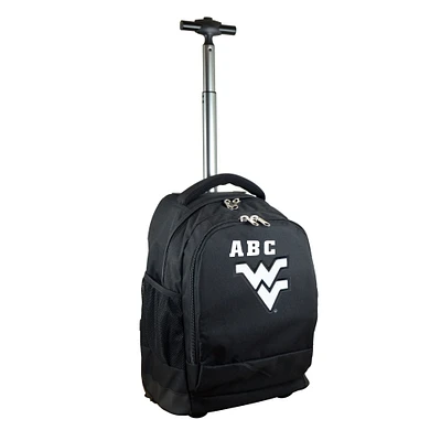 MOJO West Virginia Mountaineers 19'' Personalized Premium Wheeled Backpack
