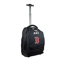 MOJO Boston Red Sox 19'' Personalized Premium Wheeled Backpack