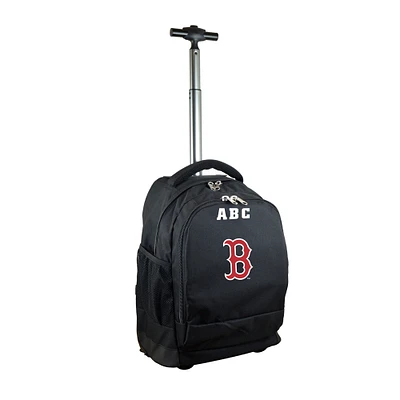 MOJO Boston Red Sox 19'' Personalized Premium Wheeled Backpack