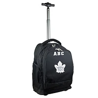 MOJO Toronto Maple Leafs 19'' Personalized Premium Wheeled Backpack