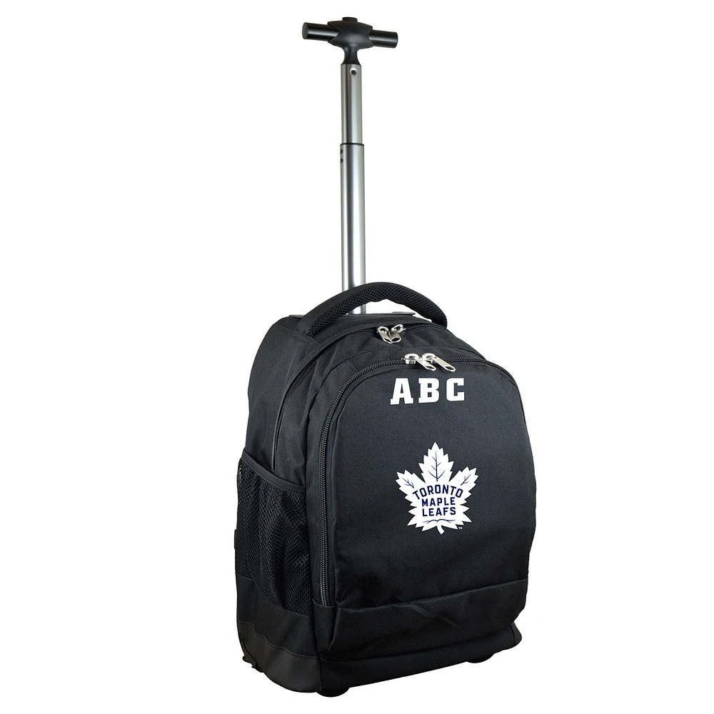 MOJO Toronto Maple Leafs 19'' Personalized Premium Wheeled Backpack