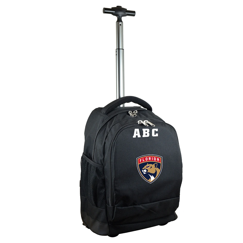 MOJO Florida Panthers 19'' Personalized Premium Wheeled Backpack