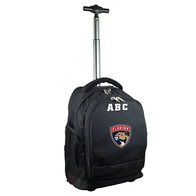 MOJO Florida Panthers 19'' Personalized Premium Wheeled Backpack
