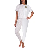 Women's Concepts Sport Cream Boston Bruins Brightside Top & Pants Set