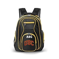 MOJO Black USC Trojans Personalized Premium Color Trim Backpack