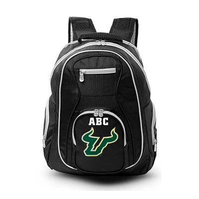 MOJO Black South Florida Bulls Personalized Premium Color Trim Backpack