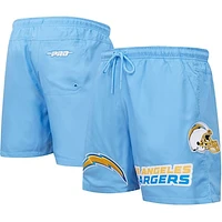 Men's Pro Standard Powder Blue Los Angeles Chargers Woven Shorts