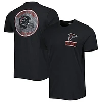 Men's '47 Black Atlanta Falcons Open Field Franklin T-Shirt