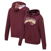 Women's Pro Standard Burgundy Washington Commanders Local Patch Pullover Hoodie