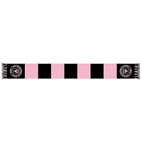 Black/Pink Inter Miami CF Team Bar Knit Scarf