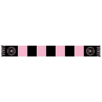 Black/Pink Inter Miami CF Team Bar Knit Scarf