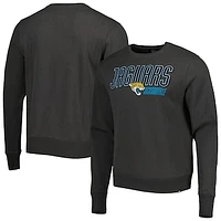 Men's '47 Charcoal Jacksonville Jaguars Locked In Headline Pullover Sweatshirt