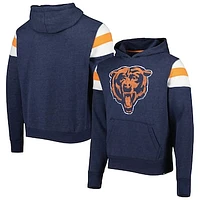 Men's '47 Heathered Navy Chicago Bears Premier Nico Pullover Hoodie