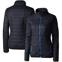 Women's Cutter & Buck Navy San Francisco 49ers Rainier Full-Zip Puffer Jacket
